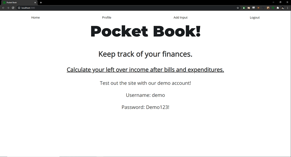 Pocket Book