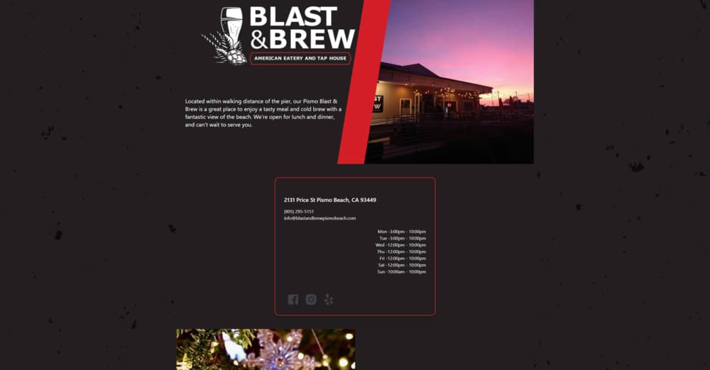 Blast & Brew Pismo Beach