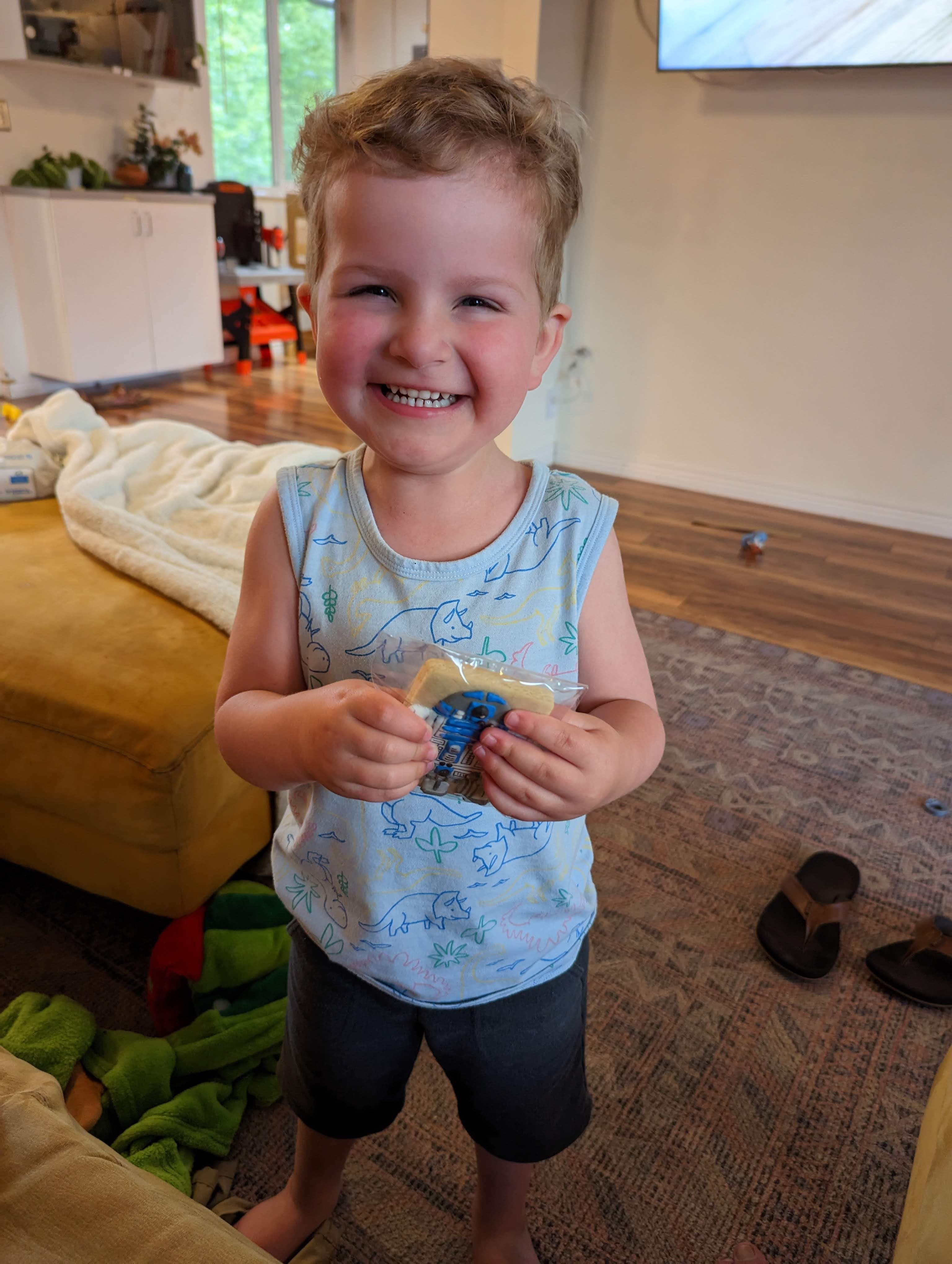 Can't contain the happy