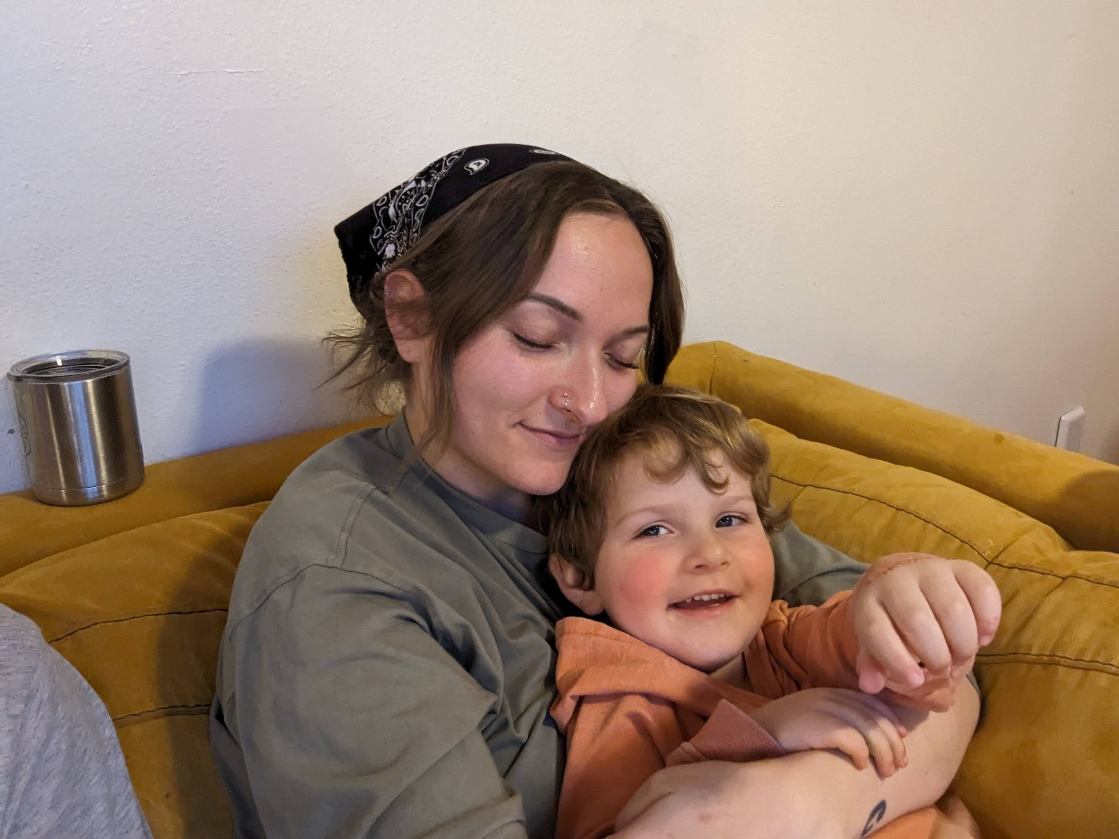 His hair smells amazing